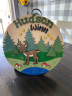 Custom nursery sign