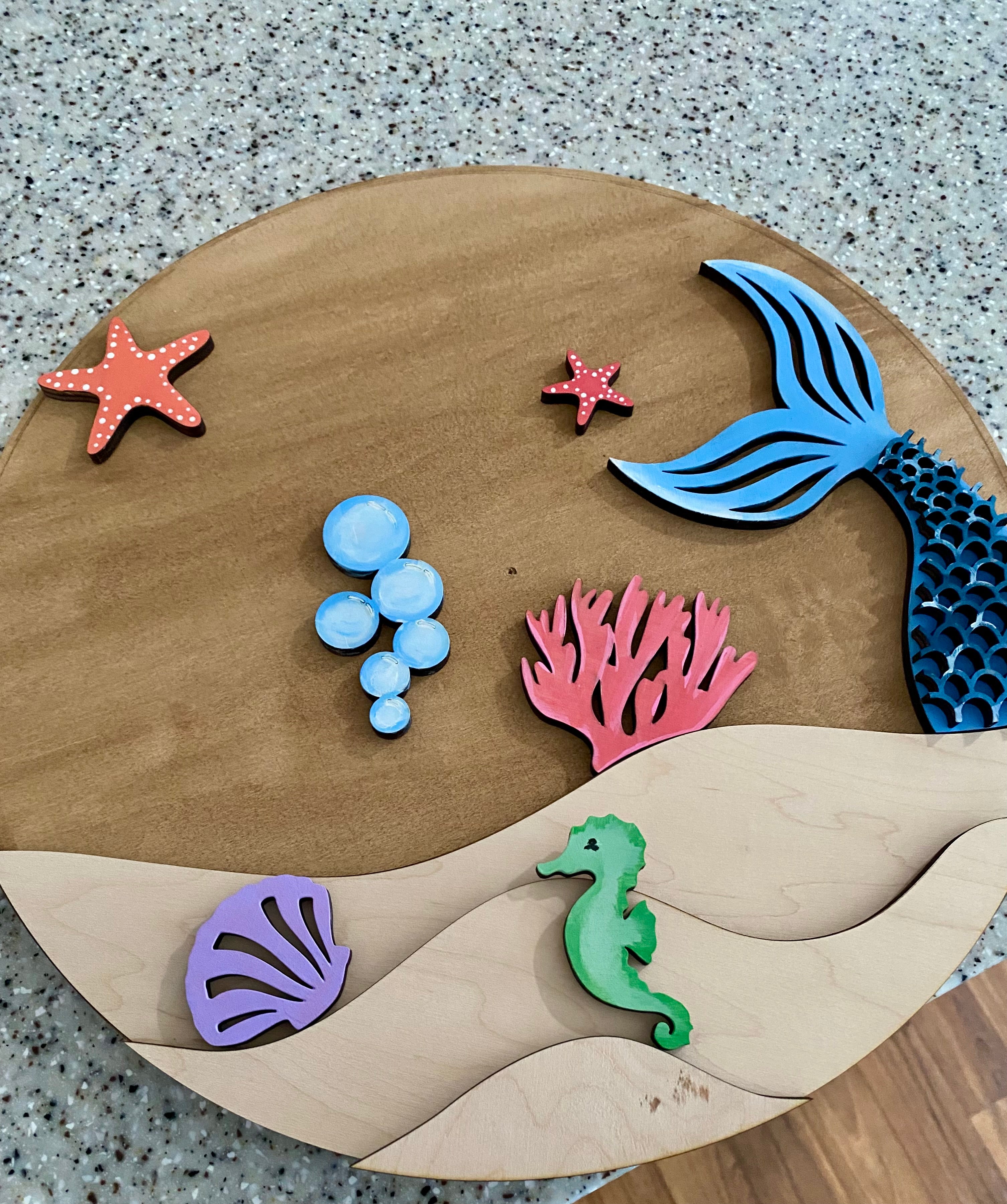 Mermaid kids room sign