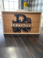 Customized name sign