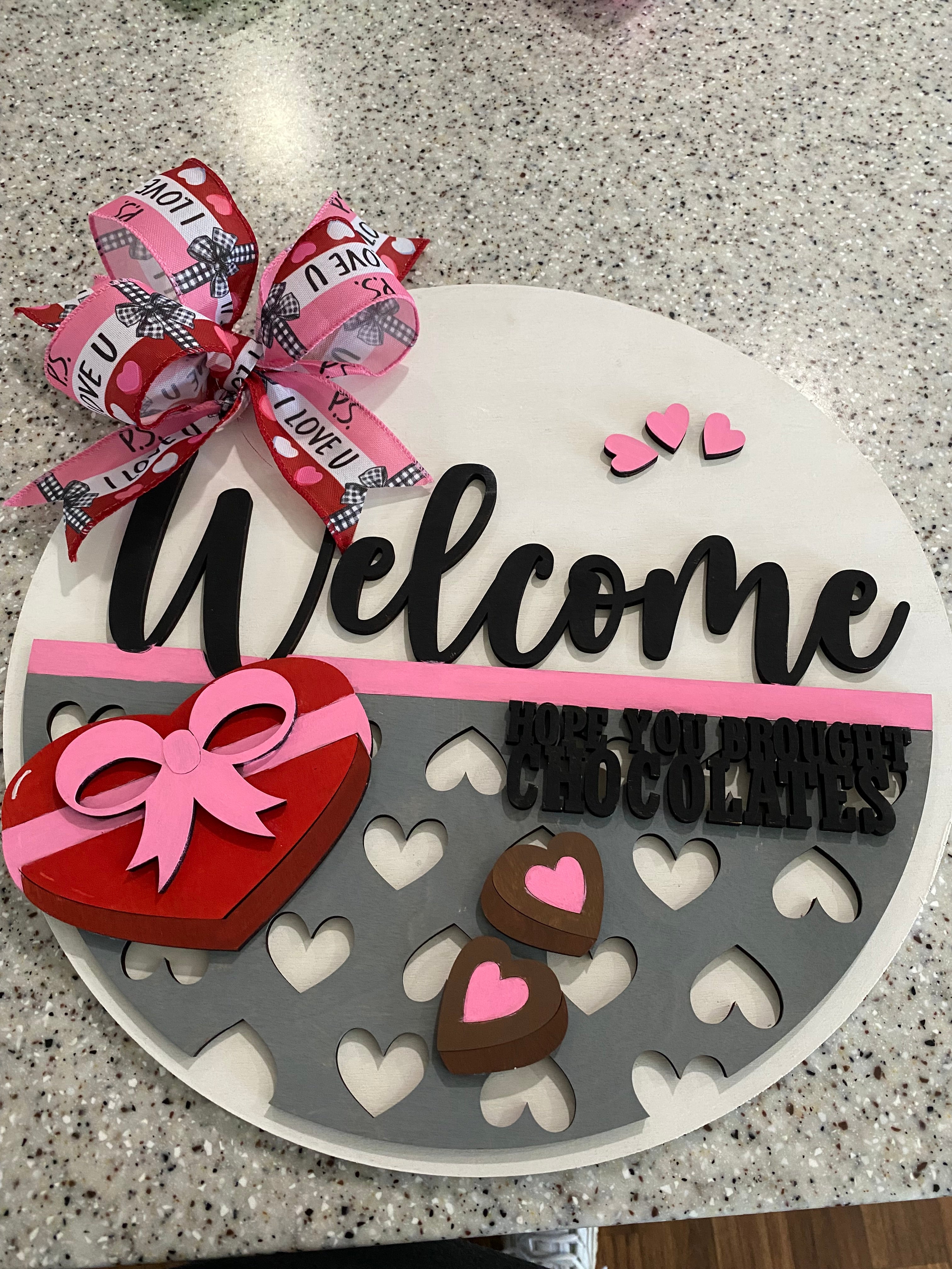 Hope you brought chocolates